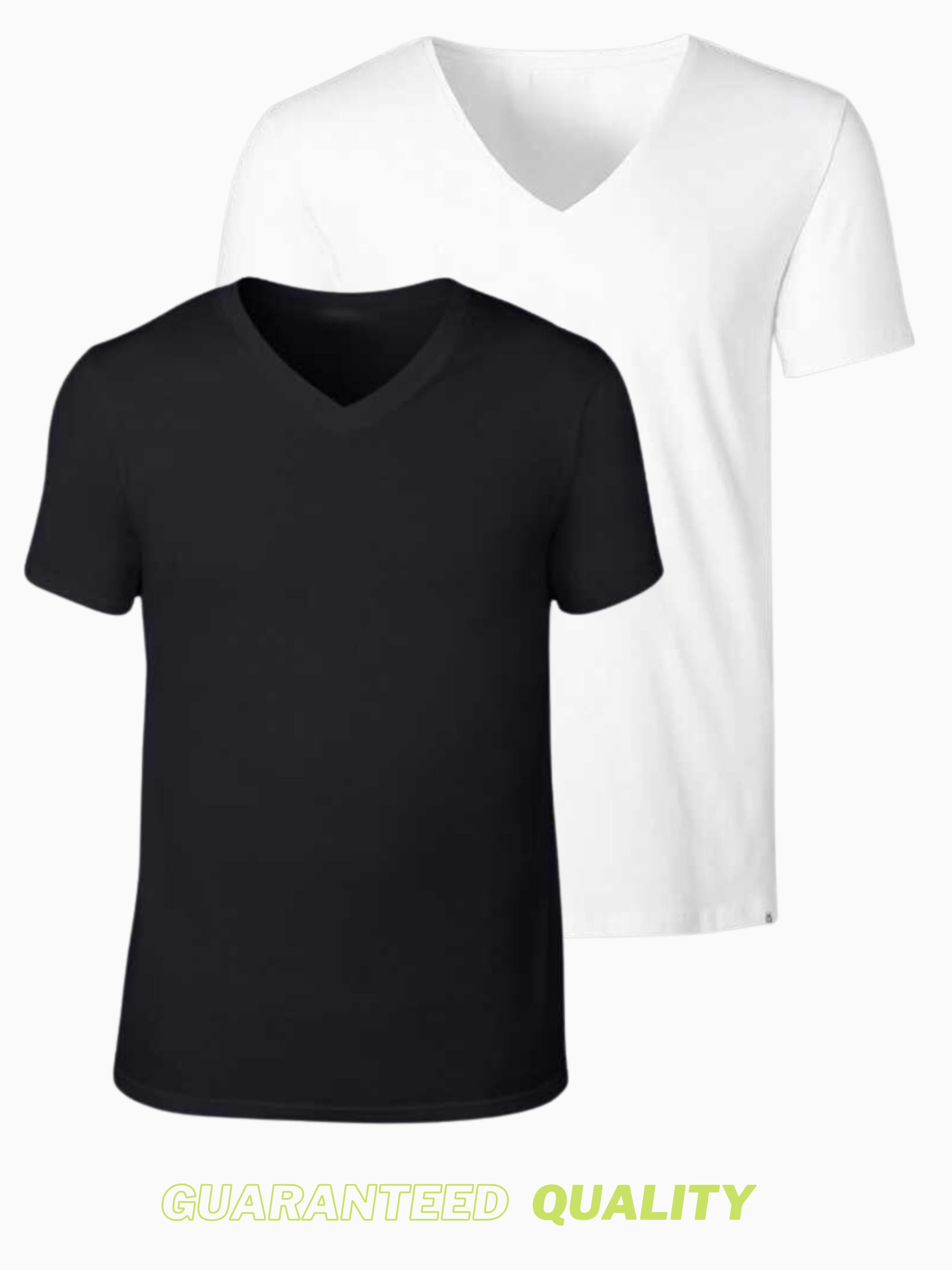 3EEEZ Studio V-Neck Cotton Tee - Midnight Navy